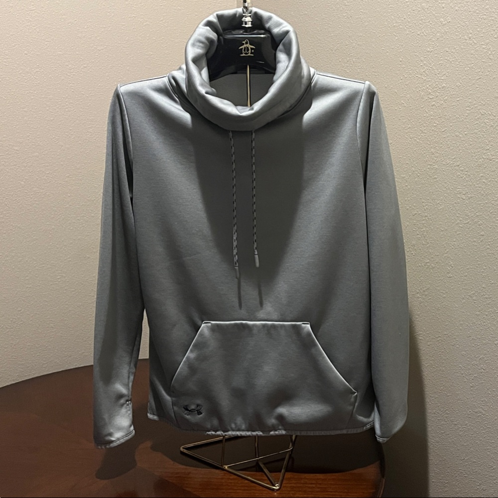 Under Armour ColdGear Hoodie in Gray